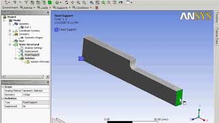 tutorial 9 1 - ANSYS Workbench