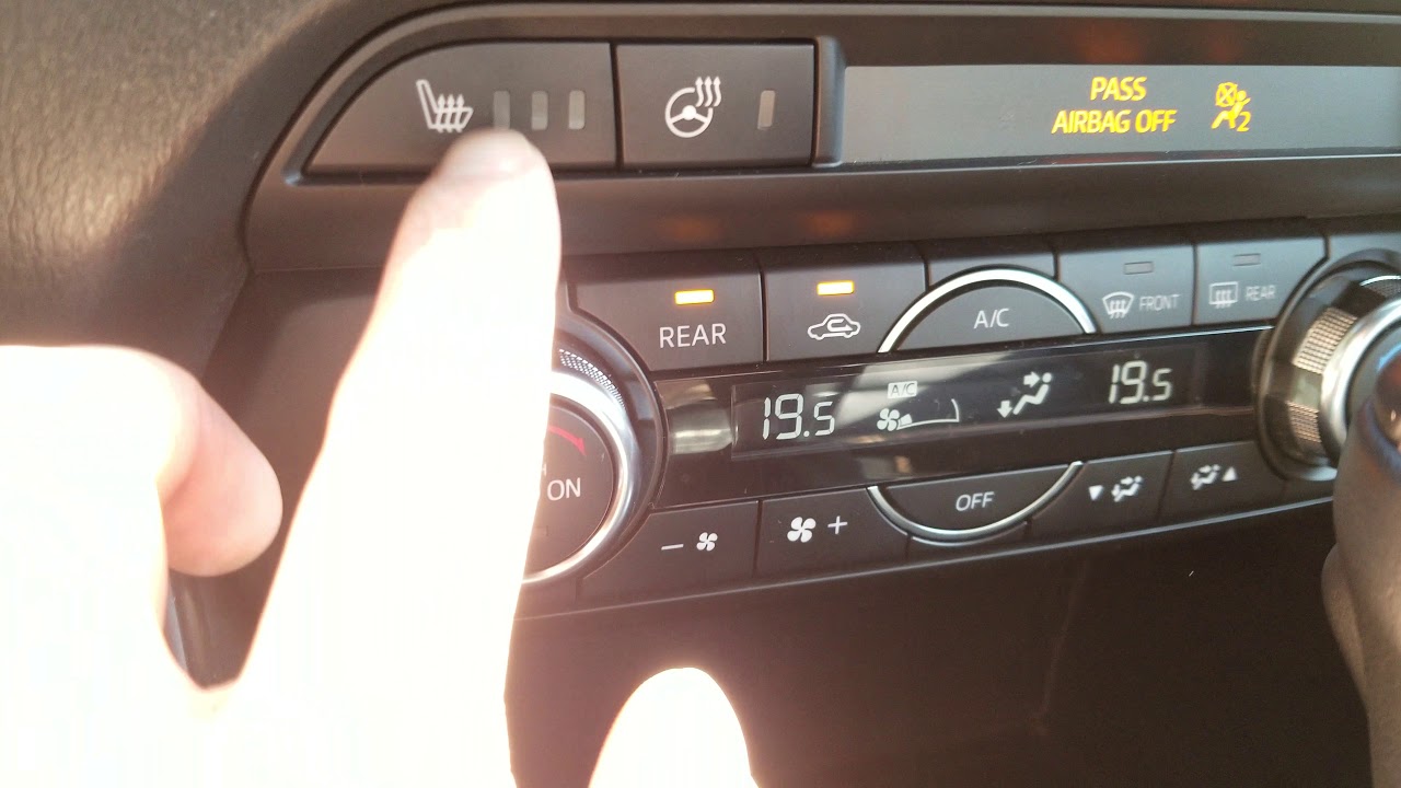 mazda 3 ventilated seats