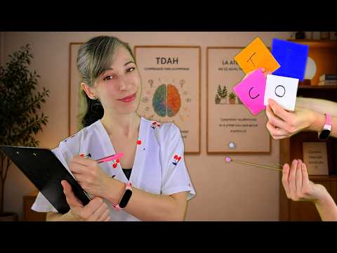 ASMR Clinic 🩺 | ADHD Test with Full Attention | Sleep Roleplay