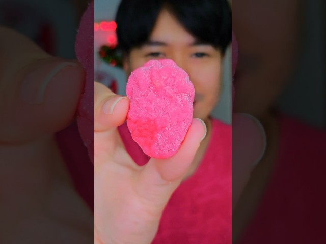 กินตามอิโมติคอน : สตอเบอรี่ #กินตามอิโมจิ #mukbang #jelly #strawberry #eatingchallenge #shorts