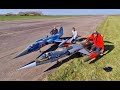 2 x RC 1/4 SCALE AIRWORLD LOCKHEED F-104 STARFIGHTERS DISPLAY - JMA AT DEENTHORPE AIRFIELD - 2021