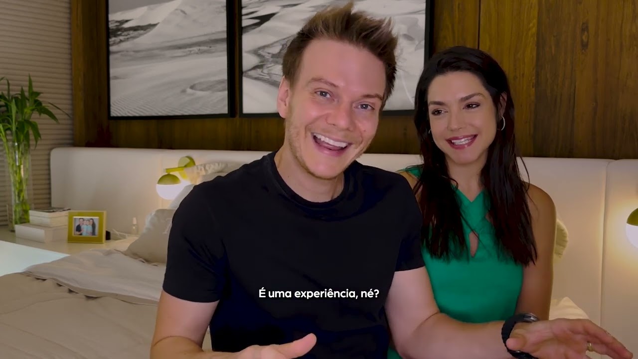 Michel Teló e Thaís Fersoza — Bed and Room