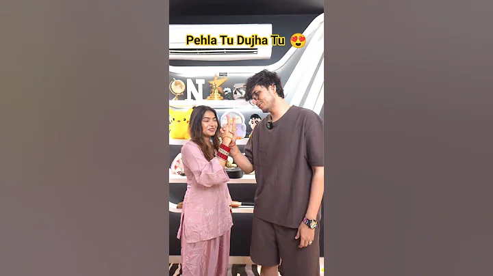 Pehla Tu Dujha Tu😍 Nischay & Ruchika #viral #shorts @triggeredinsaan #trending #pehlatudujatu