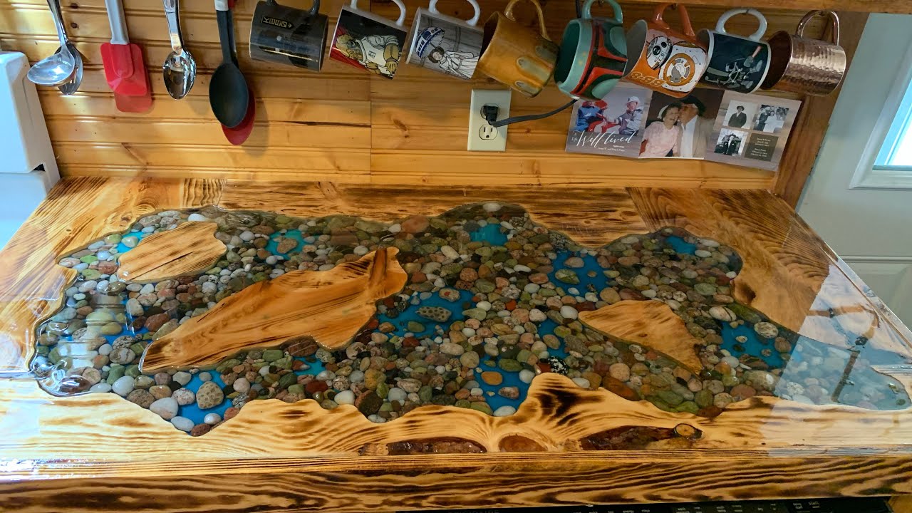 S4 E19 Making a river countertop with epoxy YouTube