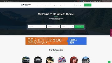 How to create a classified ads website. Site Builders. Wordpress.
