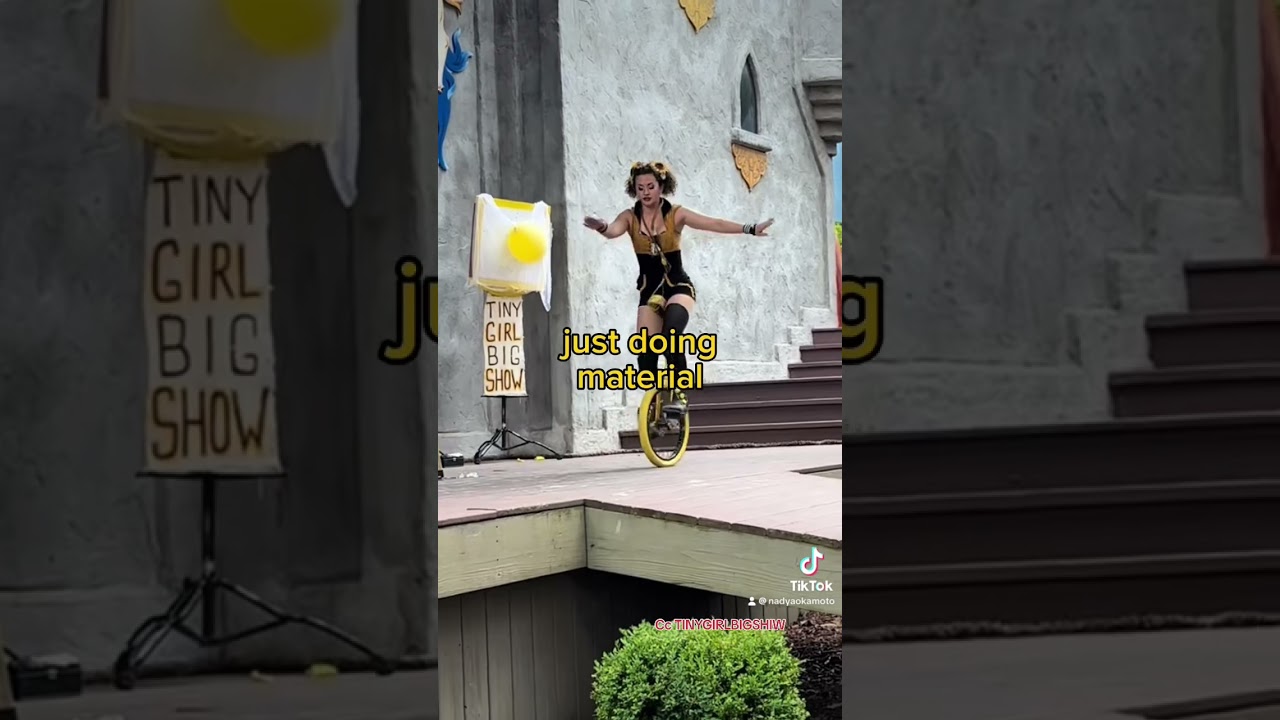 she's in her cycle. Get it? 