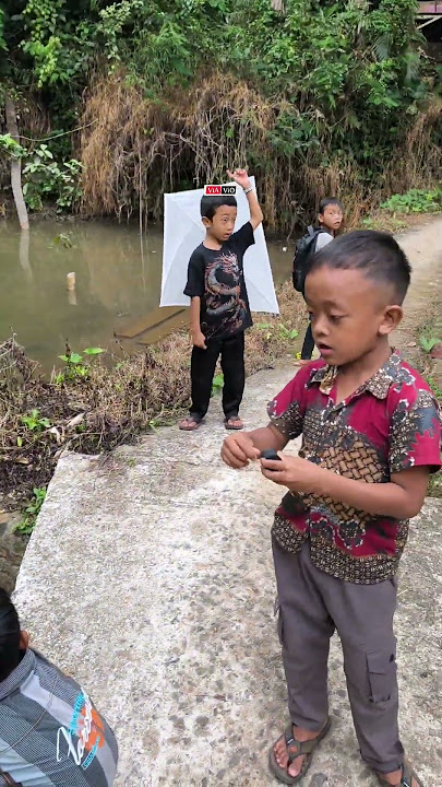 Peaceful atmosphere in the remote area of South Garut, the roads have been paved, the residents...