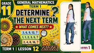 GENERAL MATHEMATICS | Determine the Next Term of a Given Pattern | Grade 11 SHS | Term 1 Lesson 12
