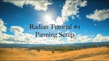 Radian Tutorial #1 GettingStarted