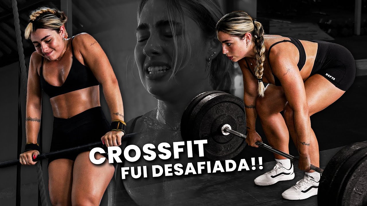 FUI DESAFIADA NO CROSSFIT | primeira aula / maria vieira