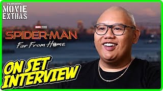 Celebrity SPIDER-MAN: FAR FROM HOME | Jacob Batalon "Ned" On-set Interview Net Worth