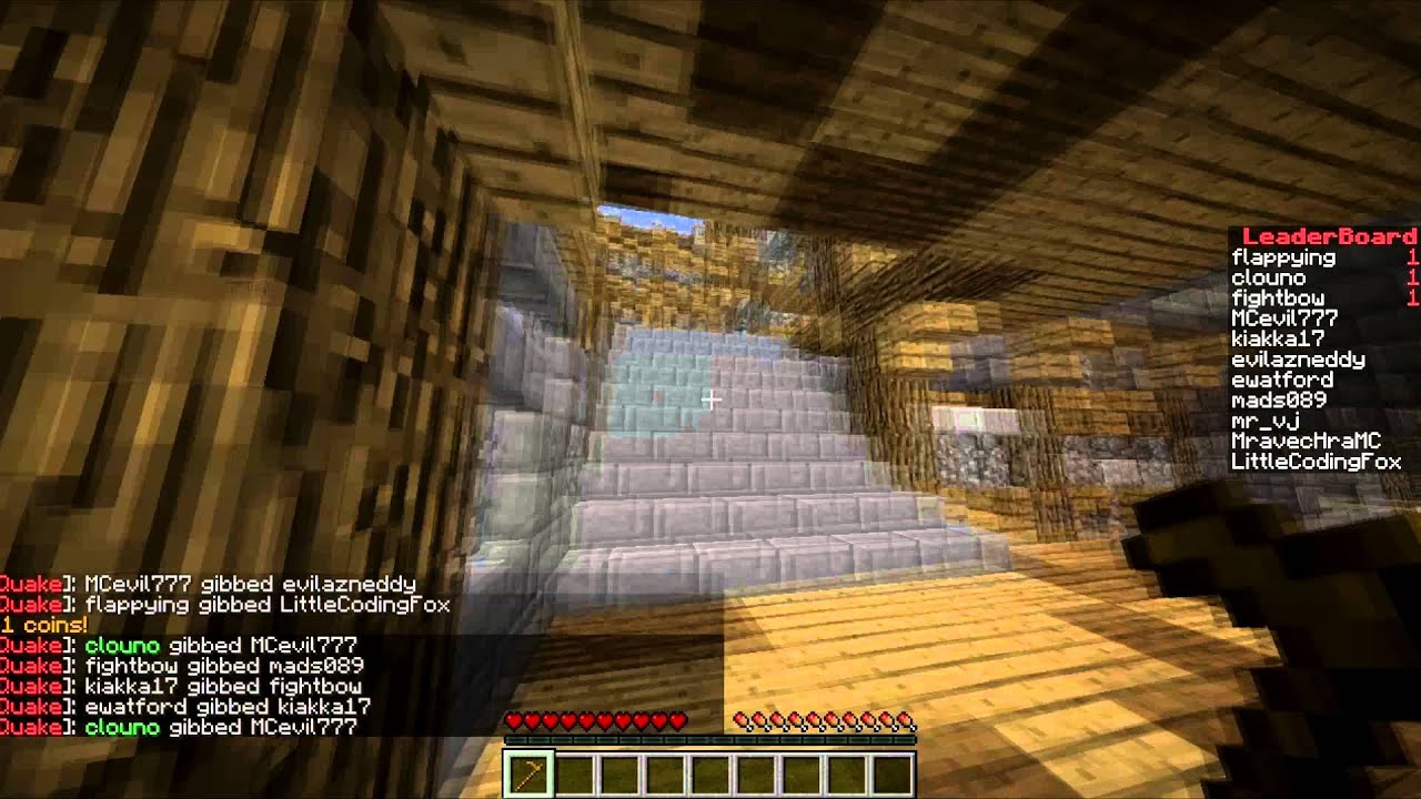 MINECRAFT HYPIXEL C/MCevil QUAKECRAFT GAMES