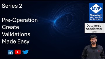 Dataverse Accelerator – Series 2 | Validations with Pre-Operation Create Plugins in Dynamics 365 CRM