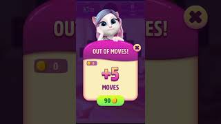 Talking Angela Color Splash Level Failed screenshot 3