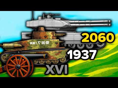 Japanese Tanks Evolution | Animation