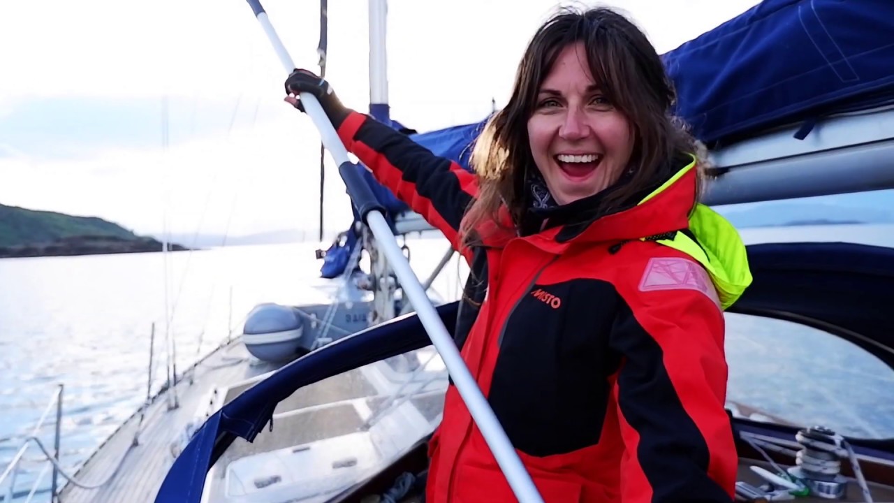 Sailing -Taking shelter from storm Hannah! : Ep 10