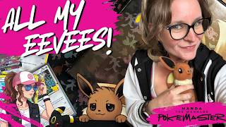 Organizing My Pokemon Eeveelution Binder!! | Every Eevee Card I Own So Far Organizing My Pokemon Eeveelution Binder!! | Every Eevee Card I Own So Far