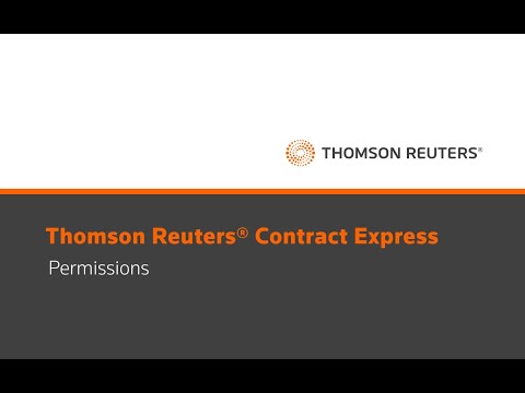 Contract Express - Permissions