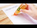 【飯テロ系ASMR】I eat paper and glue. 私、紙と液体のり食べます Eating Sounds No Talking【咀嚼音】