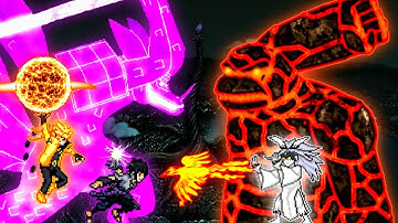 Sasuke Rinnegan V2 OP & Naruto Rikudou OP VS Momoshiki OP in Jump Force Mugen😱