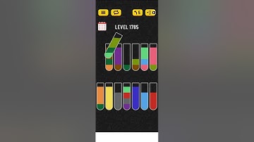 water sort puzzle 🧩 level 1785