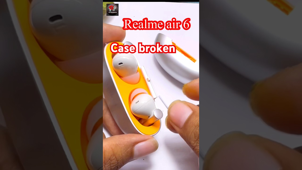 Корпус Realme Air 6 Buds сломан | Свяжитесь с нами для ремонта наушников 8898209528