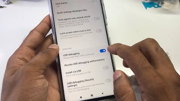 POCO X3 How to Enable USB Debugging | GSMAN ASHIQUE |