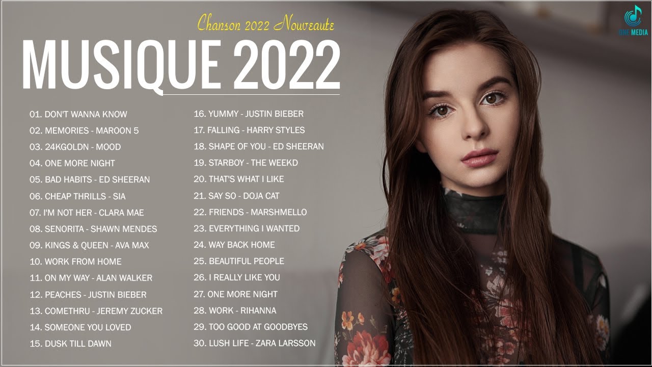 Chanson 2022 Du Moment | Meilleur Musique 2022 | Les 100 Chanson Les ...