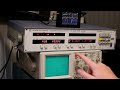 Rohde &amp; Schwarz Telegrafieanalysator FSK Analyzer GA 082 demonstration