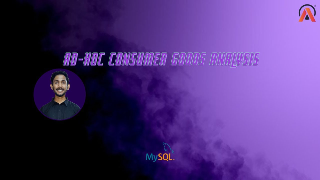 Ad-hoc-Consumer-Goods-Analysis - AtliQ Hardwares - Presentation Video