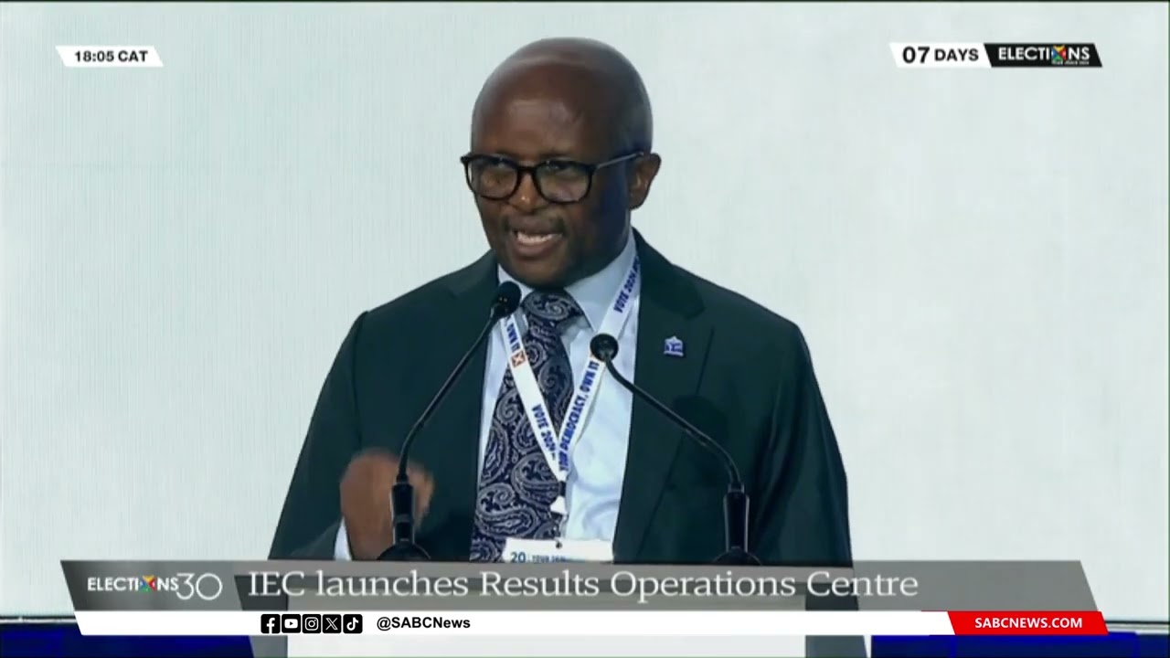 2024 Elections | IEC launches Results Operations Centre: Mosotho Moepya