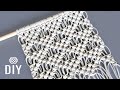 Square Knot Triangle Mesh Macrame Pattern Tutorial