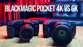 Blackmagic Pocket 4K vs 6K. ¿Cuál es la mejor opción?