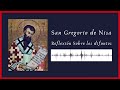 Sobre los difuntos, por San Gregorio de Nisa.