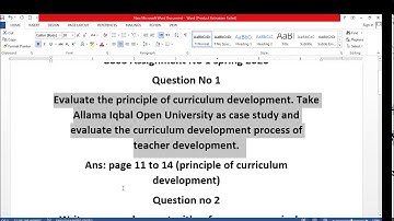 8603 assignment 1 b.ed spring 2020 solved