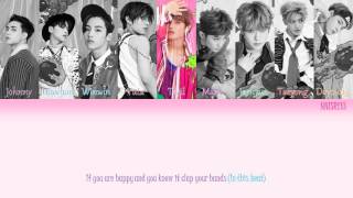 Nct 127 - cherry bomb lyrics (color ...