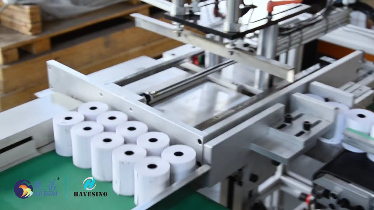 Thermal Paper Production Line: Slitting, 2-Color Printing & Auto Roll Handling CP S1100FA CC