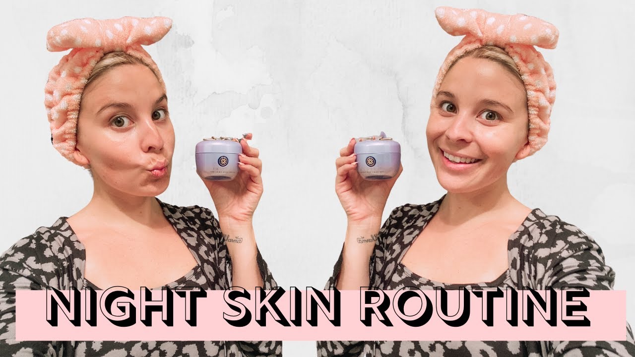 Nighttime Skincare Routine for DRY SKIN 💦 - YouTube