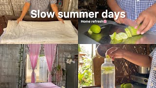 slow summer days🌤️making my home feel like me again🌸 | cozy cottage home refresh vlog screenshot 1