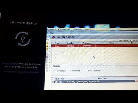 LG g6 H870 Refurbish Lgup tool