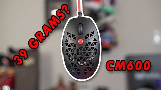 Cox CM600 Mouse Review! Super Light 39 GRAMS!!