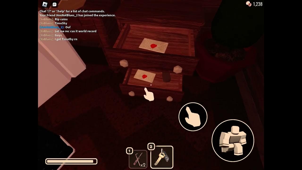 World record for fastest Timothy (DOORS) YouTube