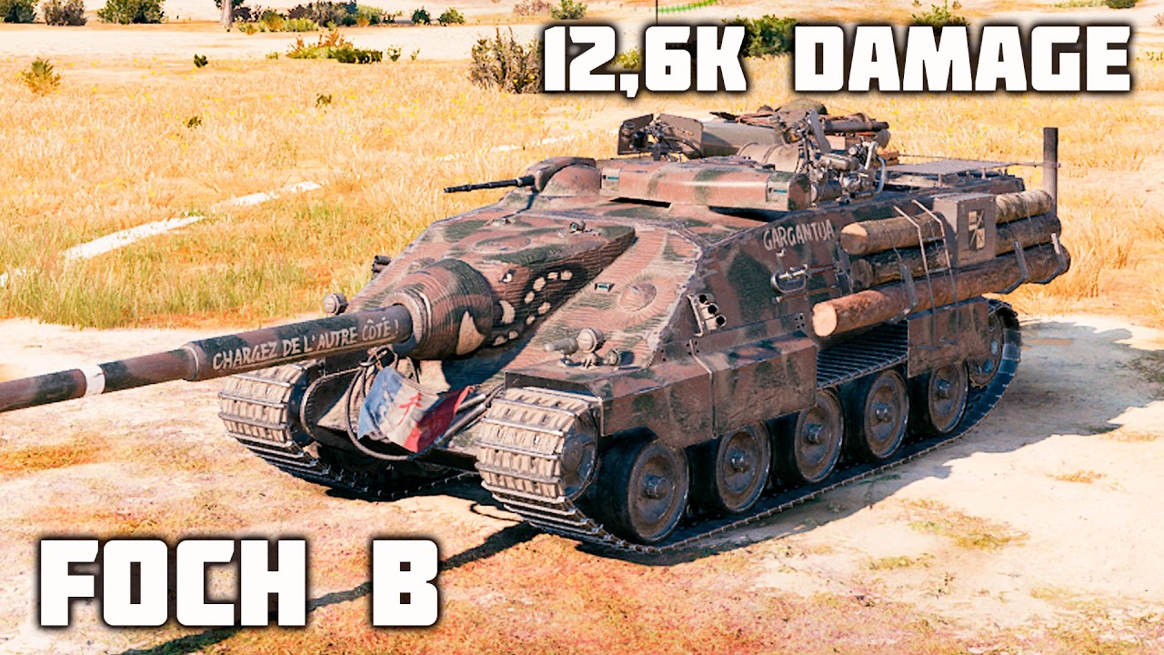 Foch B WoT – 8Kills, 12,6K Damage