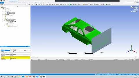 ANSYS Explicit Dynamics Tutorial: Car Crash Simulation