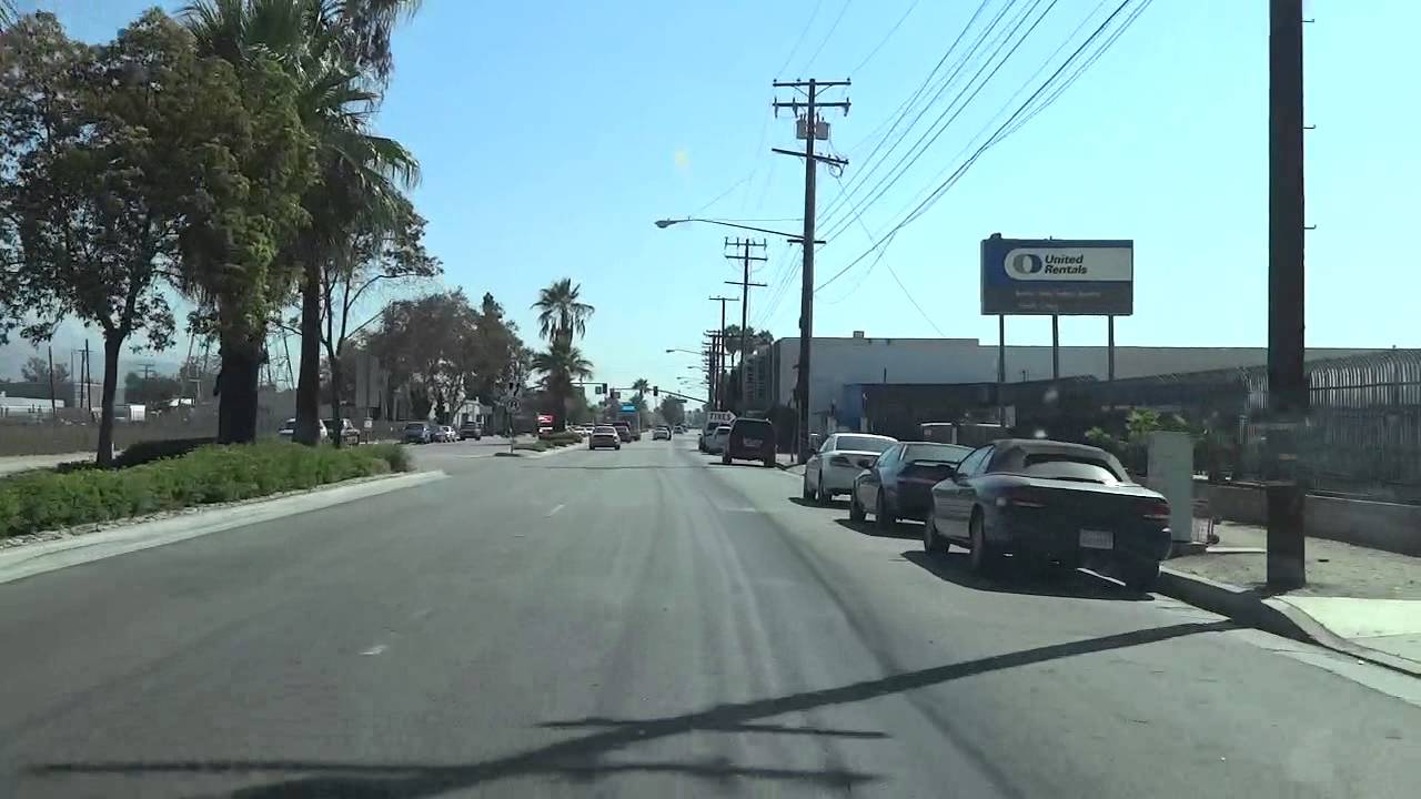 A drive along Arrow Highway