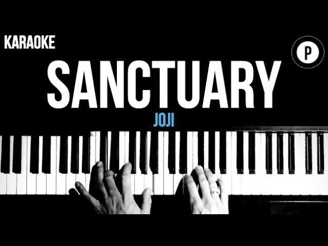 Joji - Sanctuary Karaoke Acoustic Piano Chords Cover Instrumental Lyrics