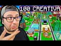 HO MESSO la CREATIVA a 100 BURLONI  su Minecraft - ECCO COSA É SUCCESSO