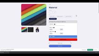 Option Price Calculator: Settings - Product Page Controls screenshot 1