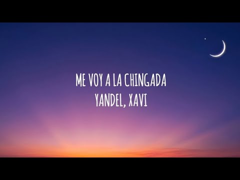 Yandel, Xavi - Me Voy A La Chingada | (Letra/Lyrics)