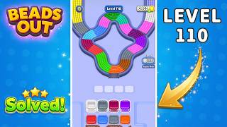 🔴 Beads Out Level 110 Walkthrough (New Update) | Full Solution & Guide 🧩